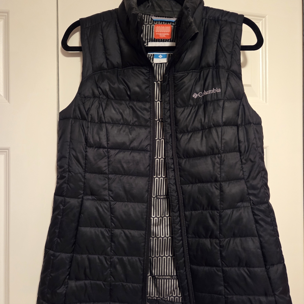 Columbia Women's Dark Gray Quilted Vest